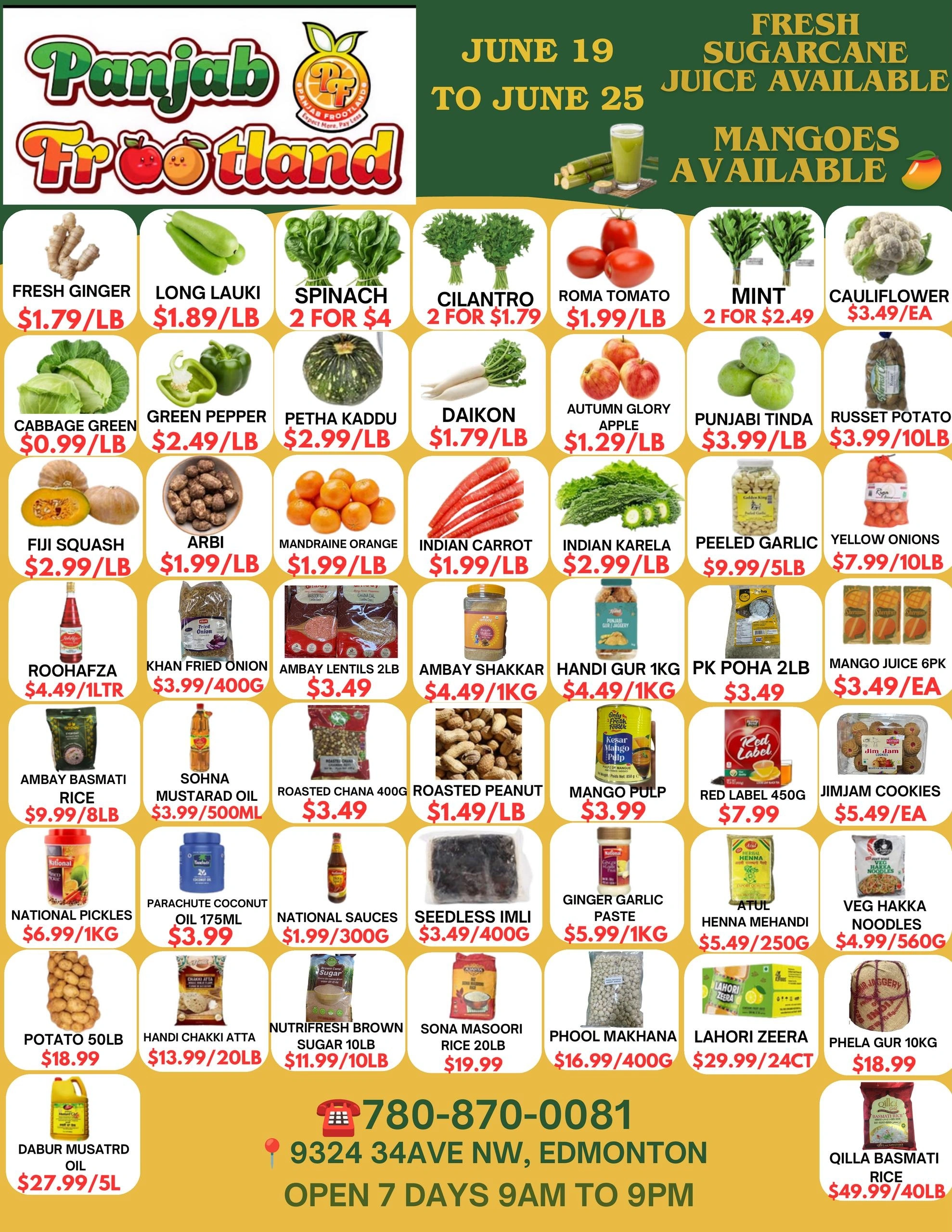 Panjab Frootland flyer page 1