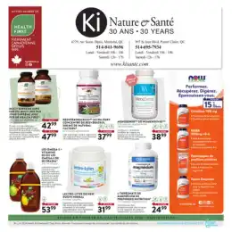 Ki Nature & Santé flyer