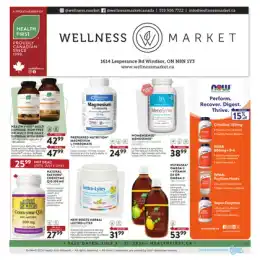 Wellness Market Flyer
