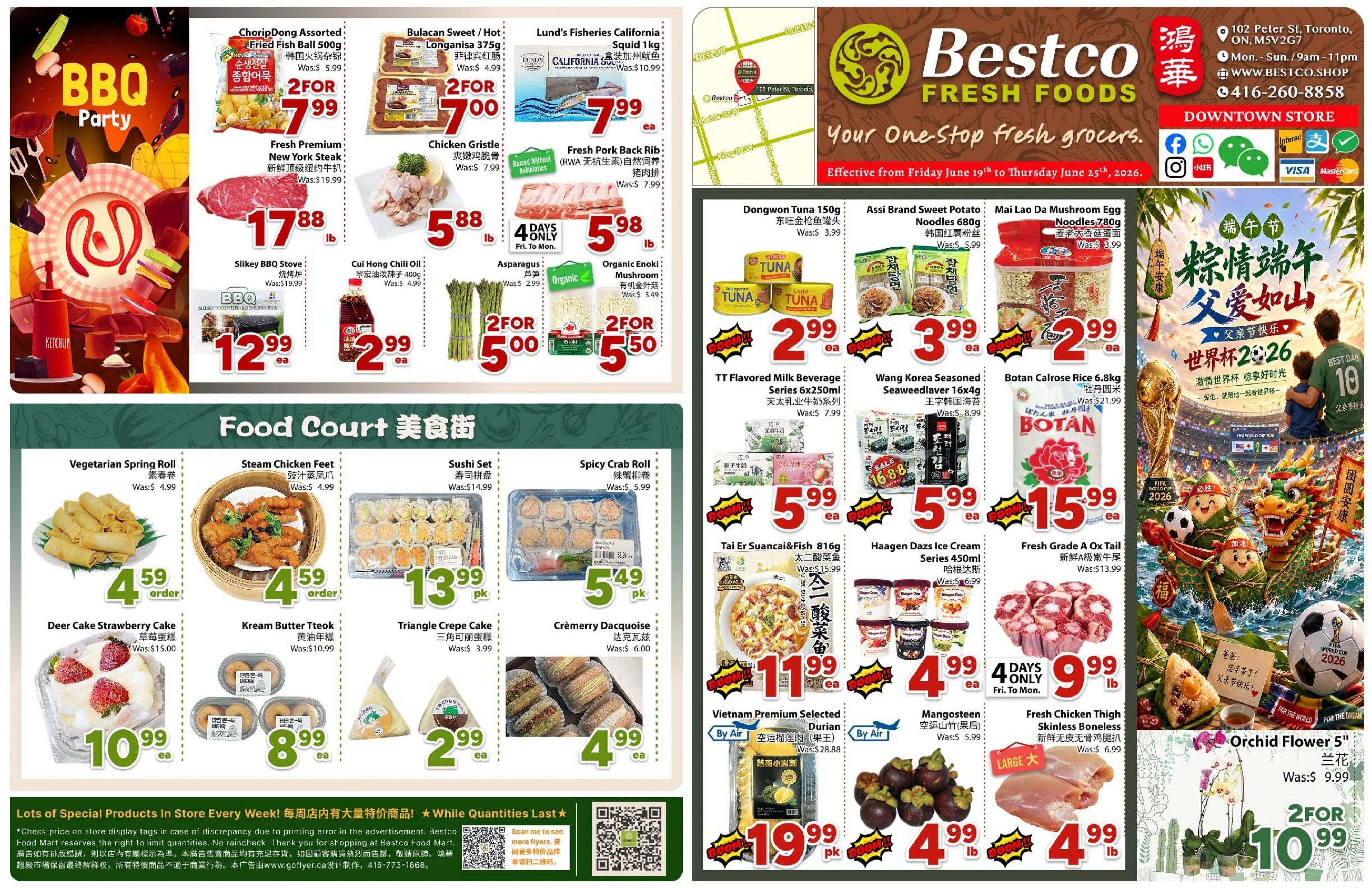 Bestco Foodmart flyer page 1