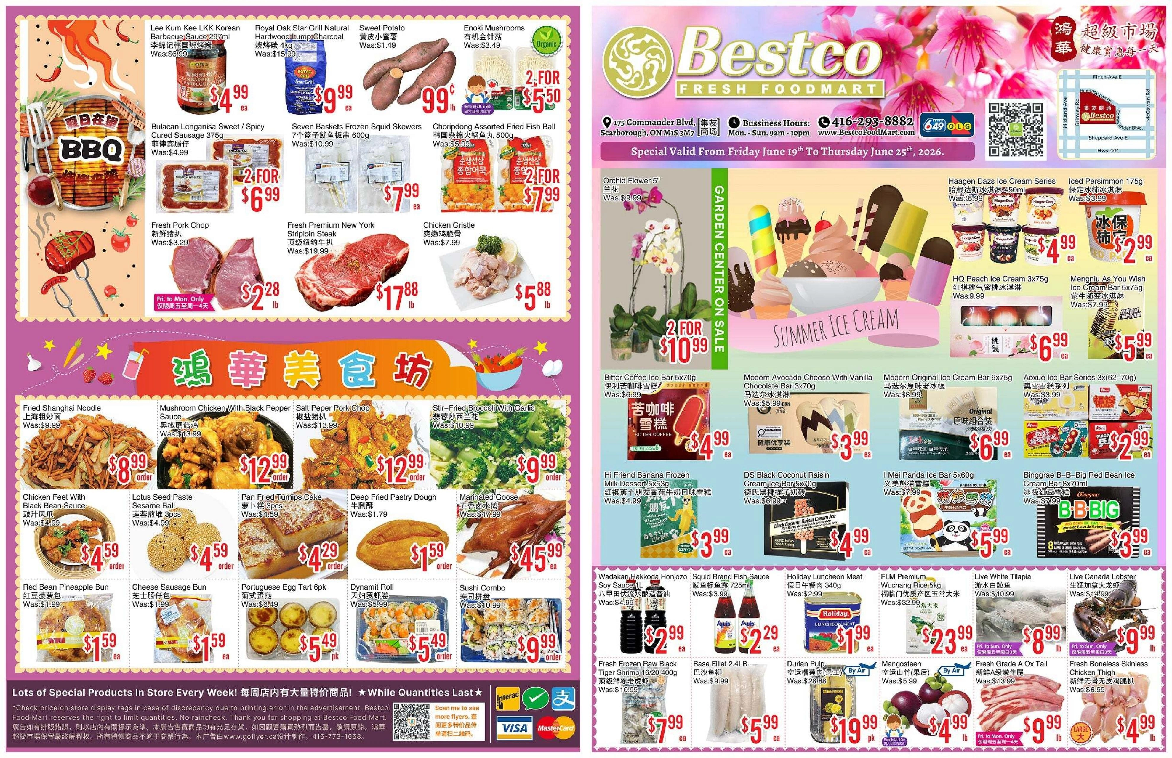 Bestco Foodmart flyer page 1