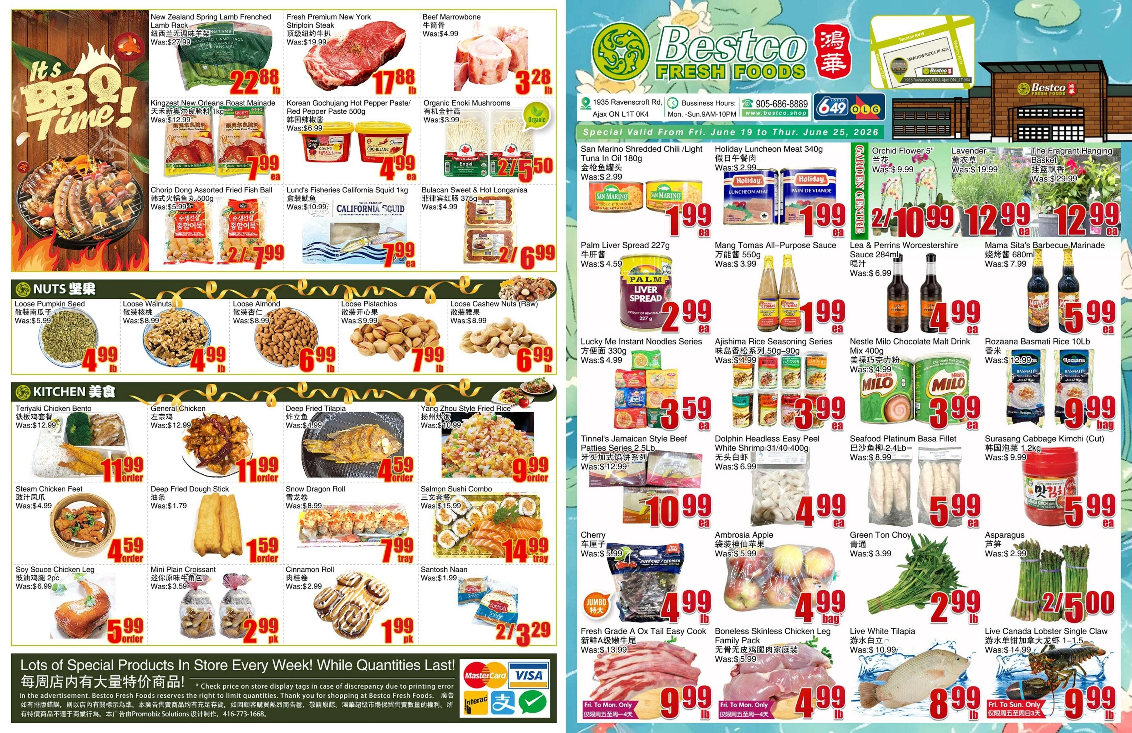 Bestco Foodmart flyer page 1