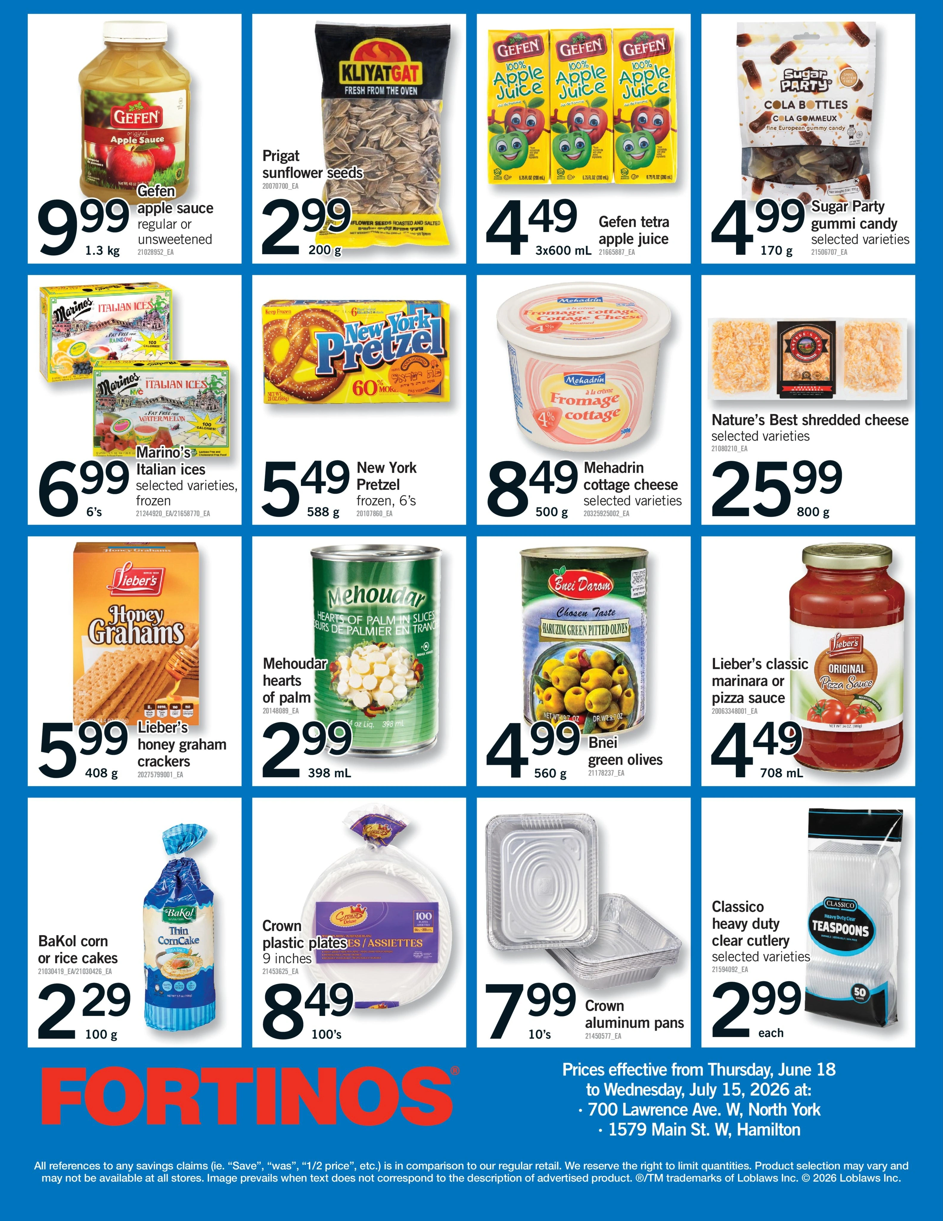 Fortinos flyer page 30