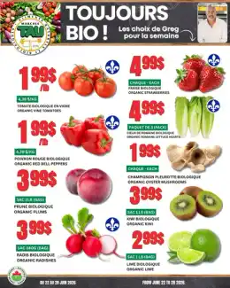 MarchesTAU Fruits & Vegetables Flyer