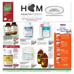 Health Matters  Flyer