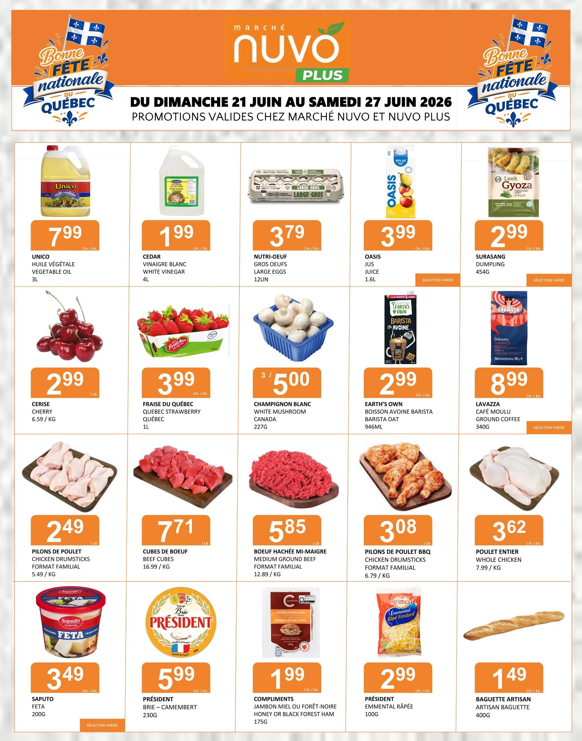Marche Nuvo Market flyer page 1