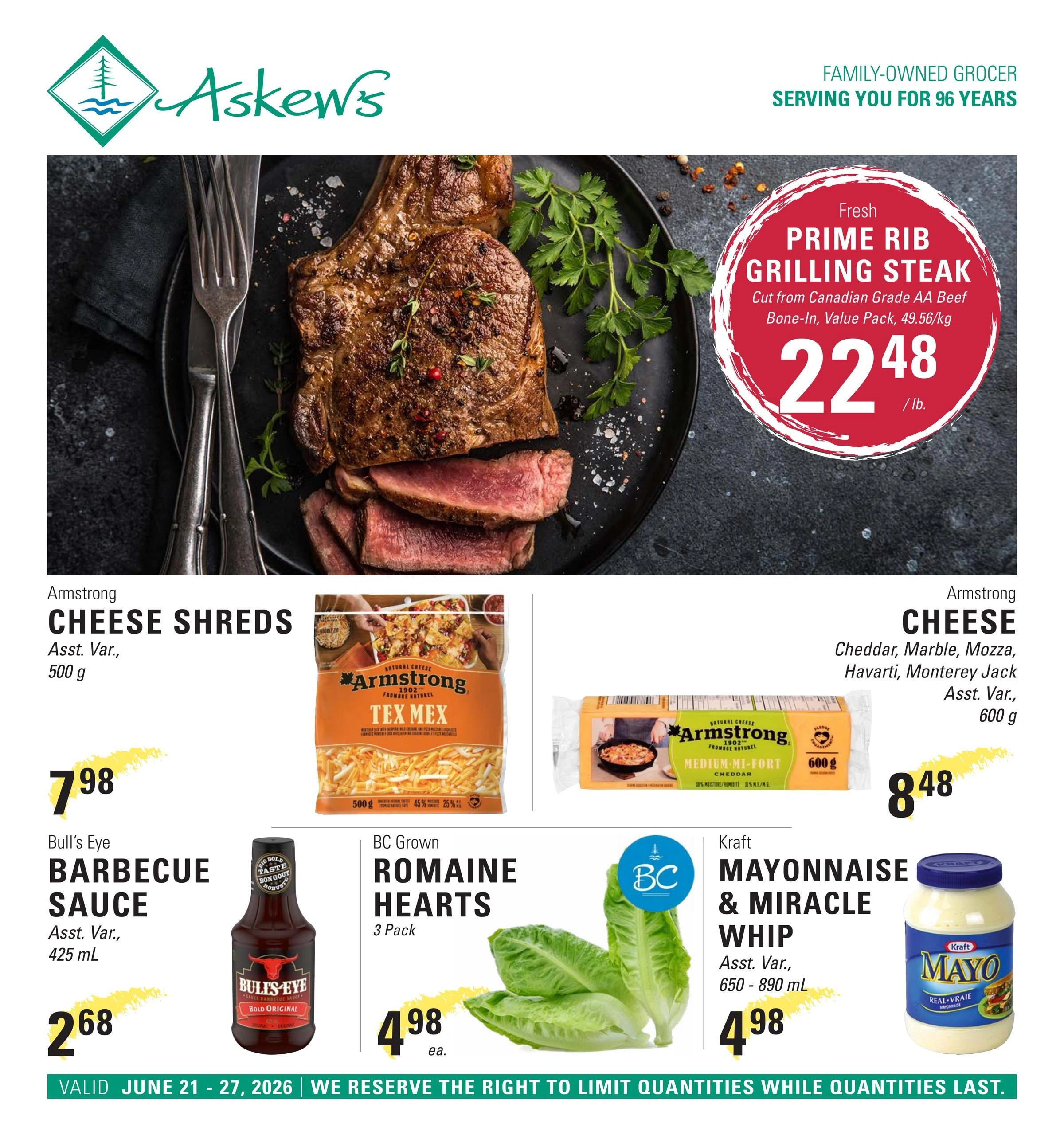 Askew's Foods flyer page 1