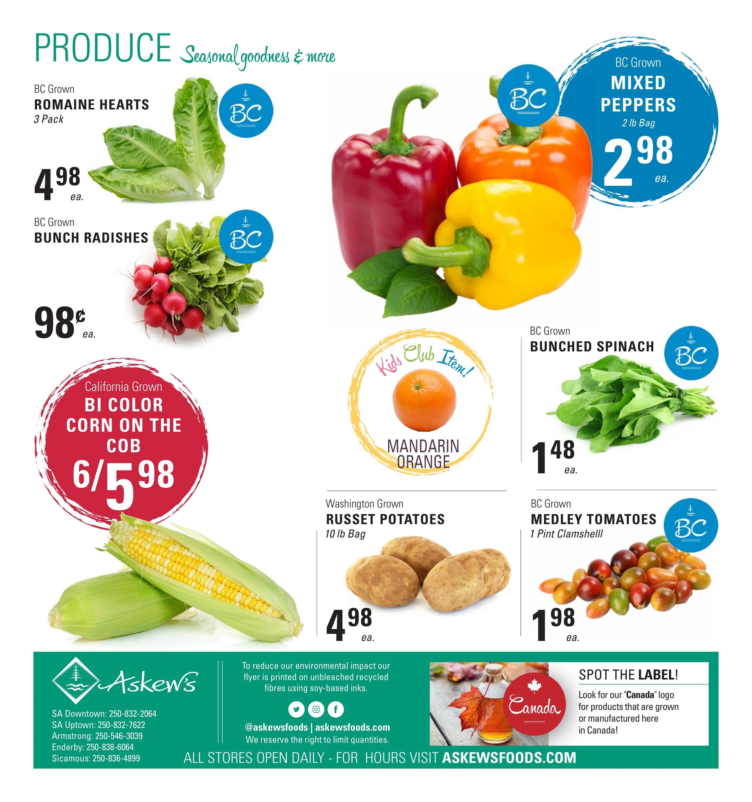 Askew's Foods flyer page 12