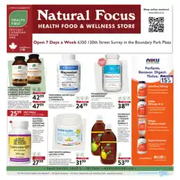Natural Focus Surrey flyer