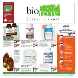 Bio Terre - Épicerie Santé flyer