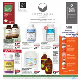 Ottawa Valley Supplements Monthly Flyer