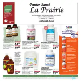 Panier Santé La Prairie flyer