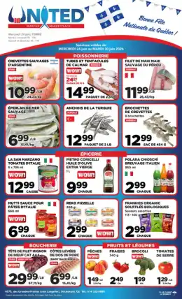 United Seafood Indexed Weekly