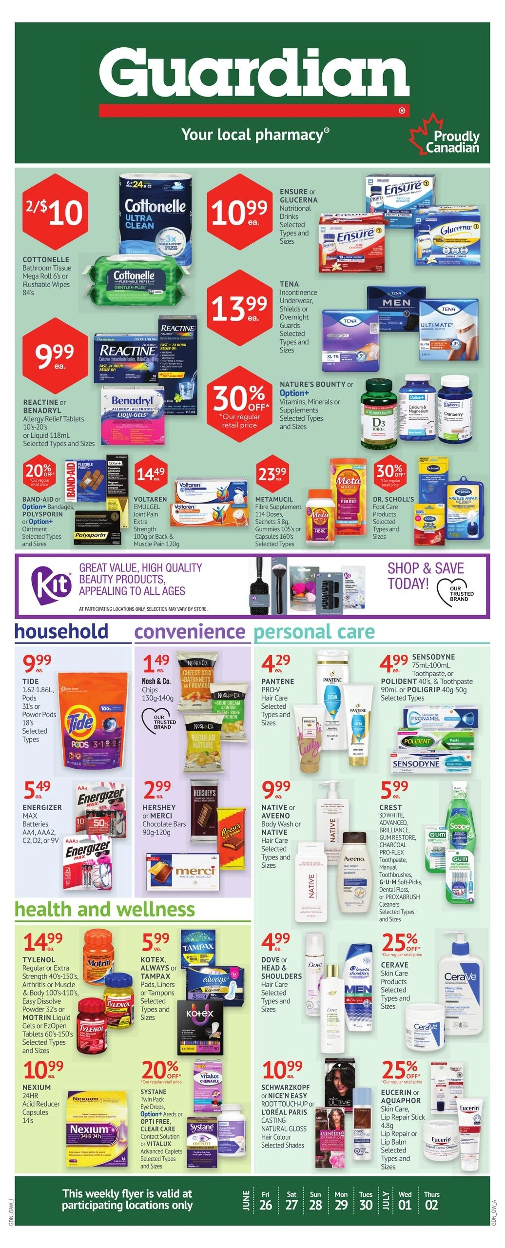 Guardian flyer page 1