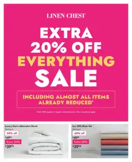 Linen Chest Flyer