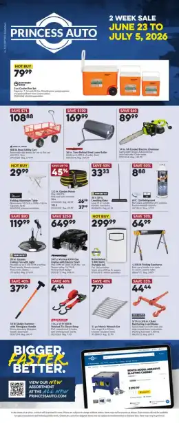 Princess Auto National Sale
