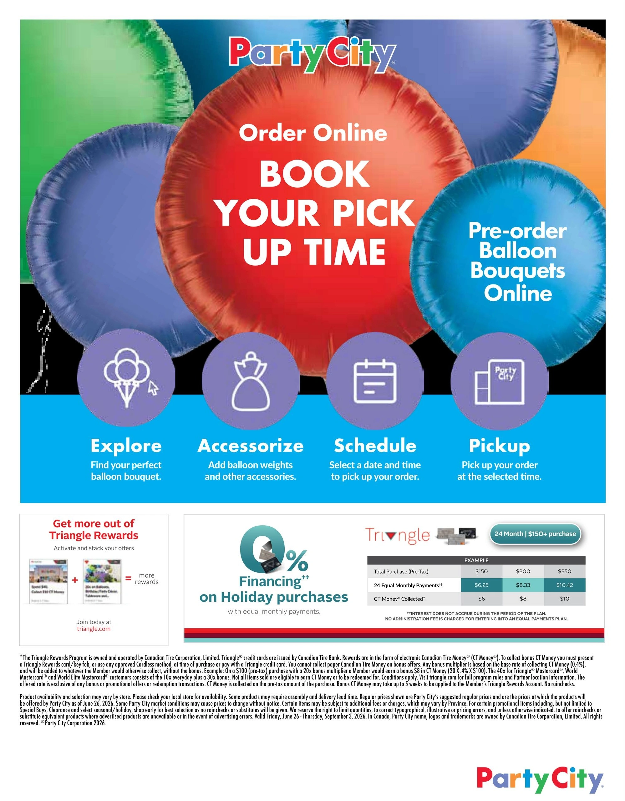 Party City flyer page 14