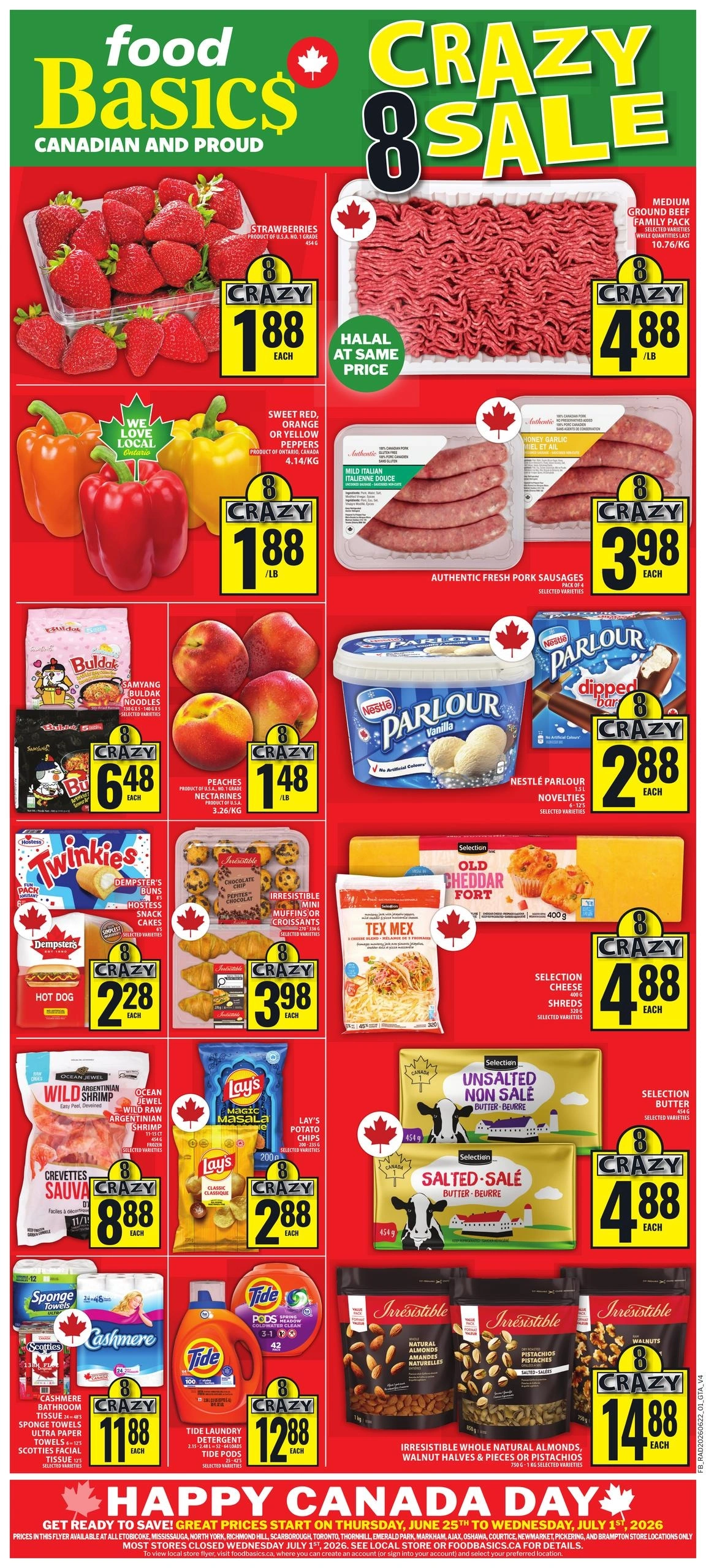 Food Basics flyer page 1
