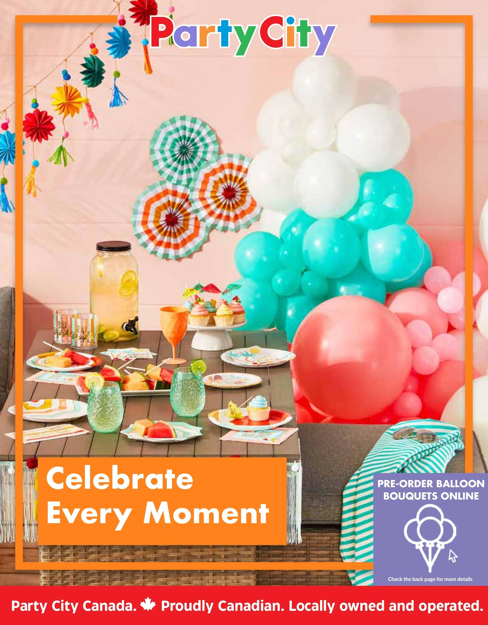 Party City flyer page 1