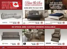 Blair & Son Home Furnishings Indexed Weekly