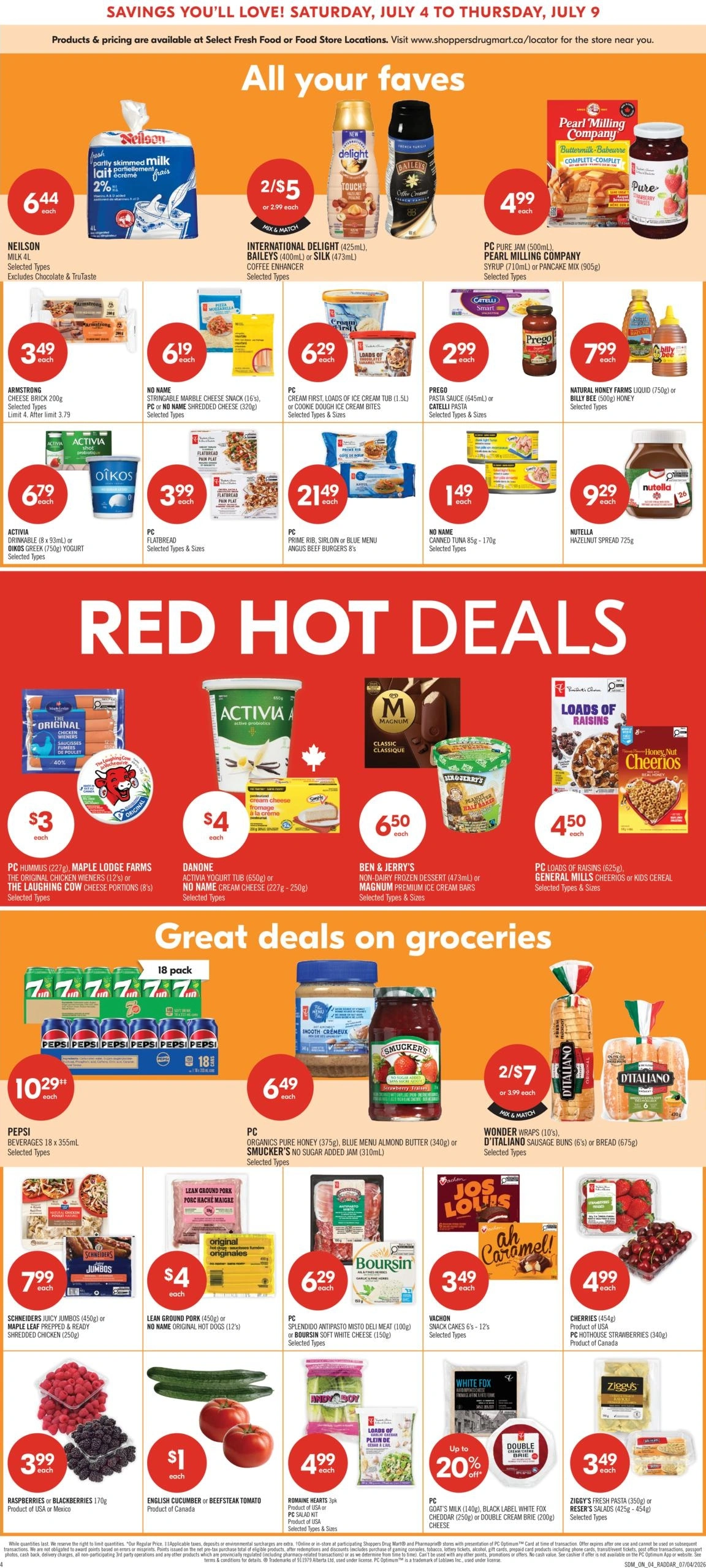 Shoppers Drug Mart flyer page 4