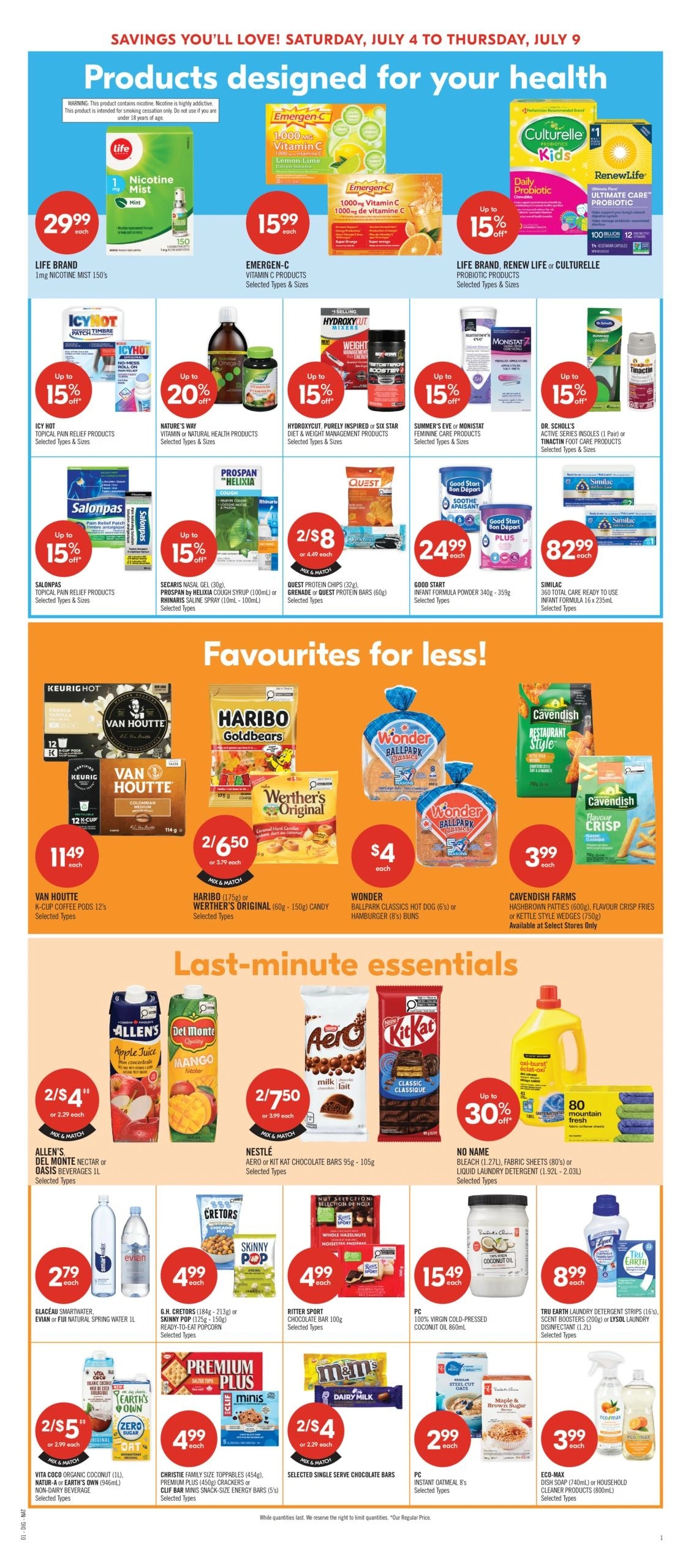 Shoppers Drug Mart flyer page 13