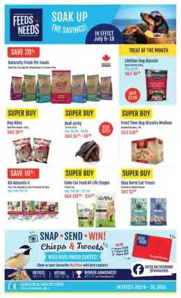 Feeds 'N Needs Flyer