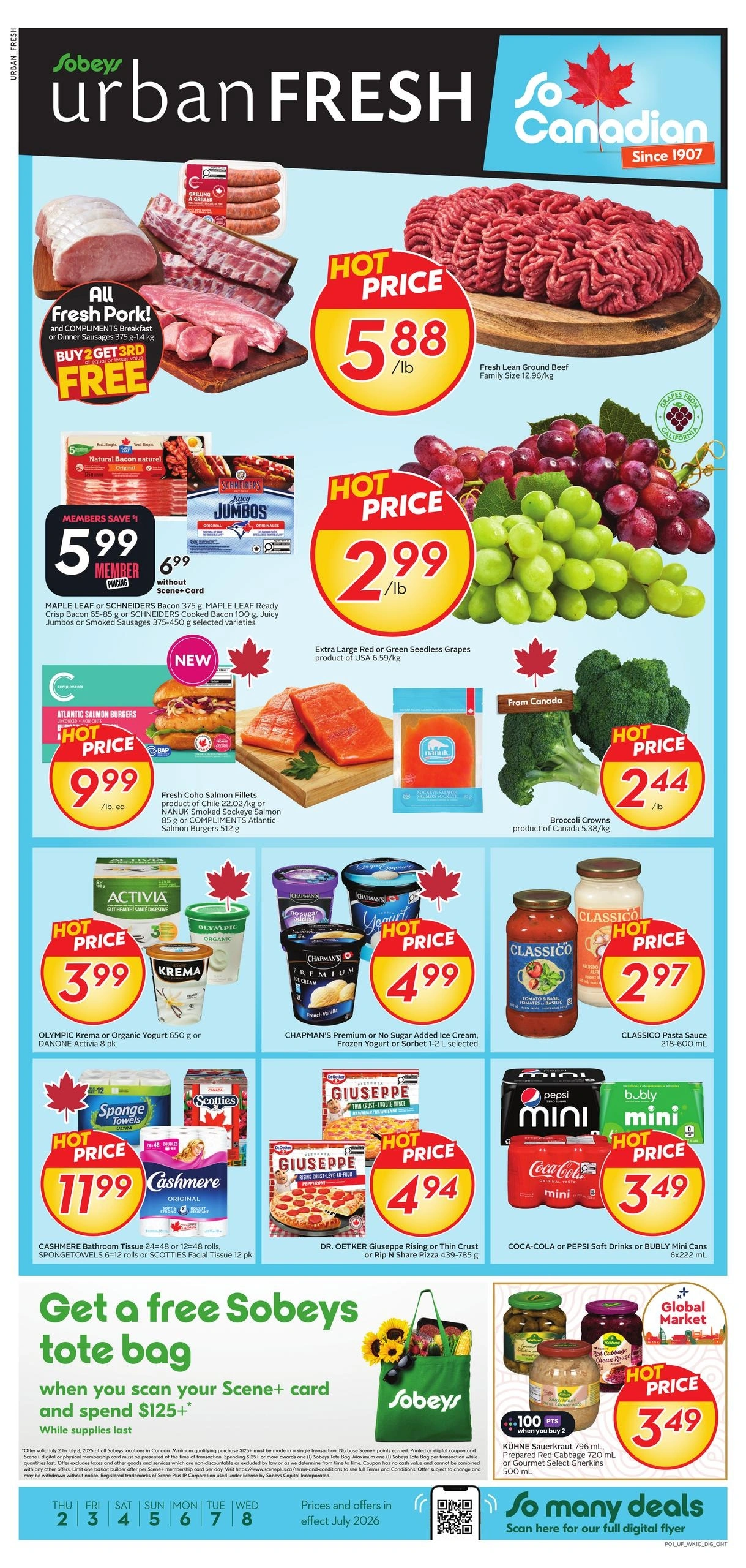 Sobeys flyer page 1