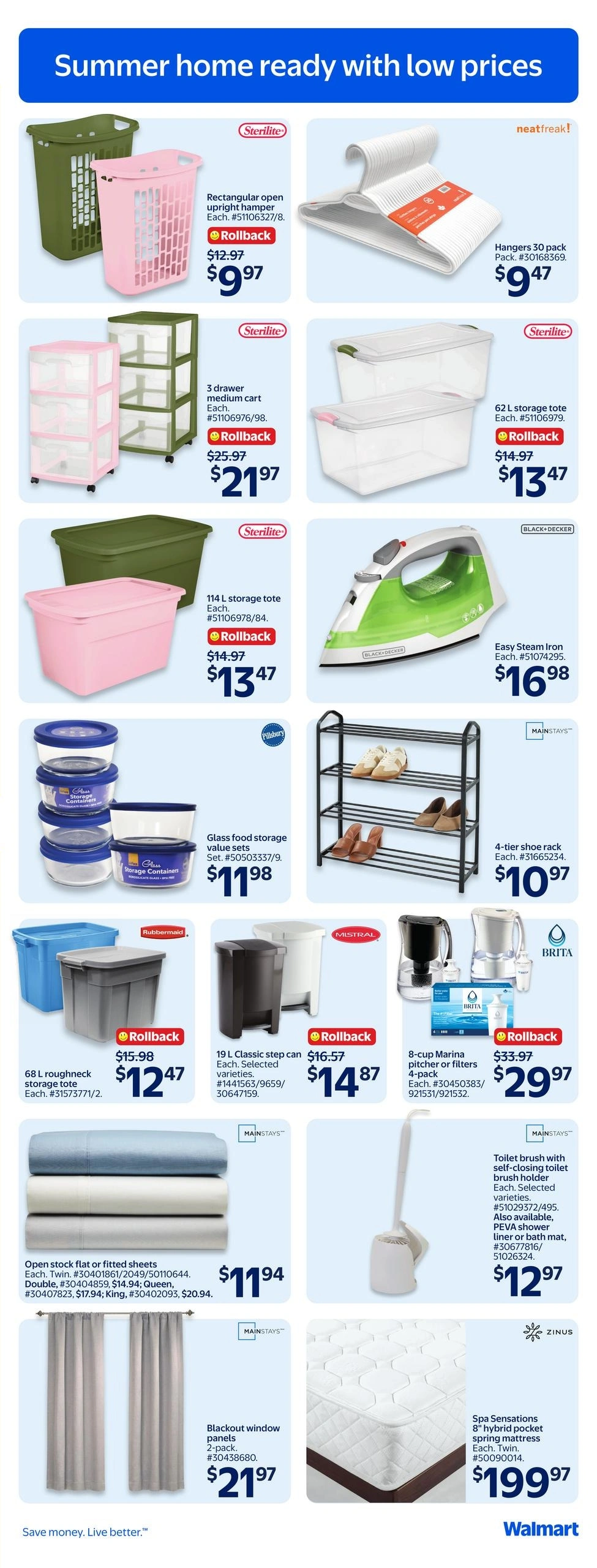 Walmart flyer page 12