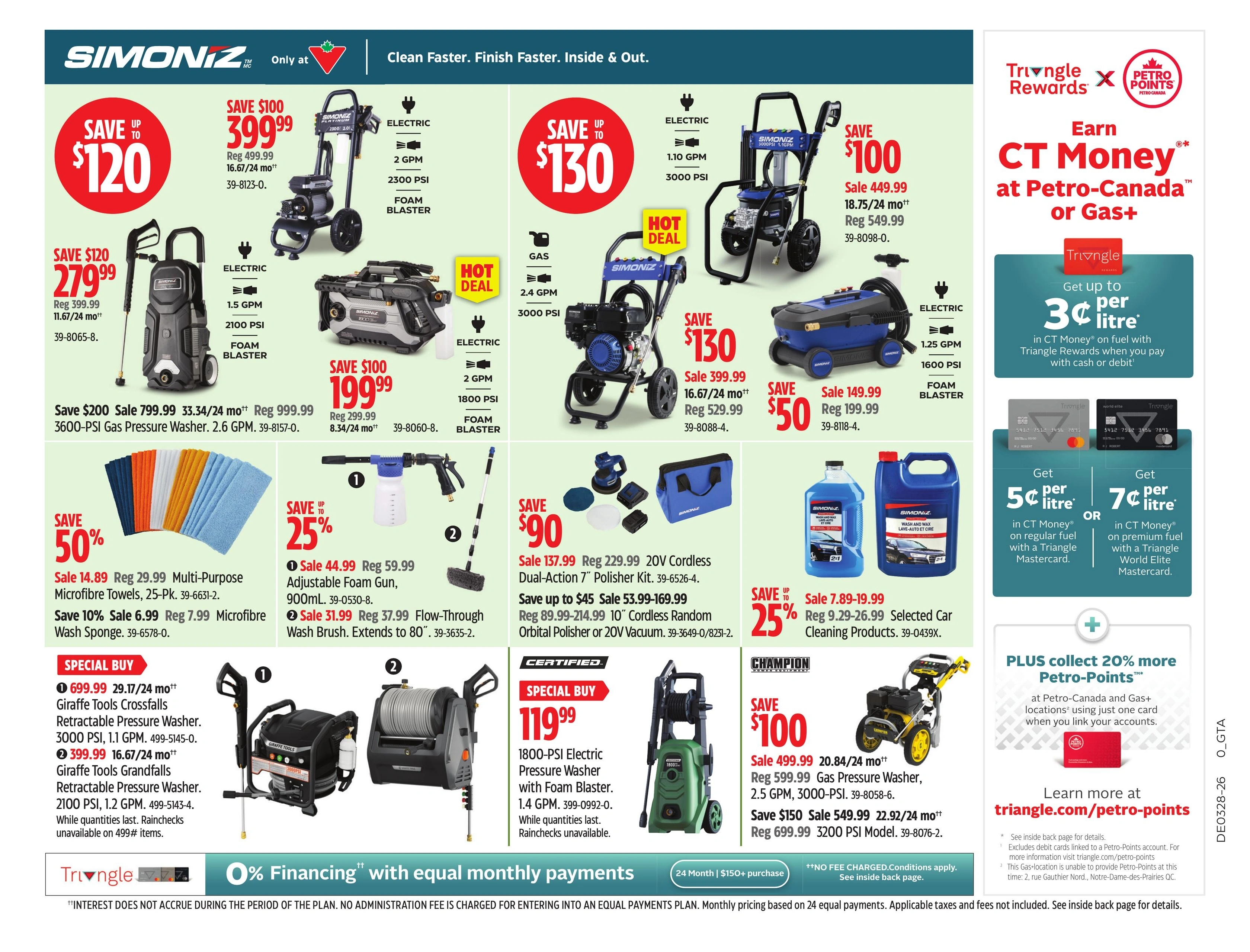 Canadian Tire flyer page 39