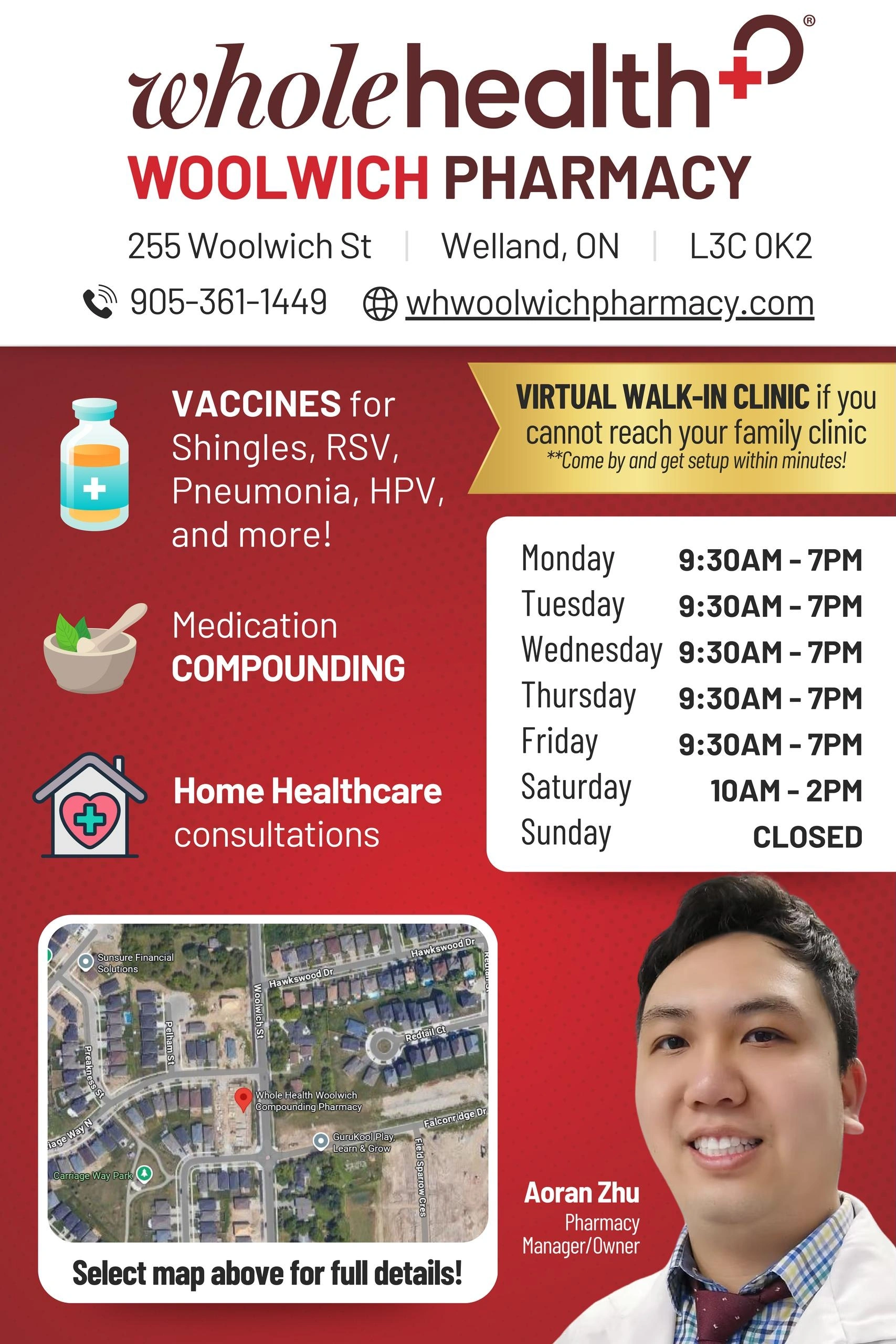 Wholehealth Pharmacy flyer page 1