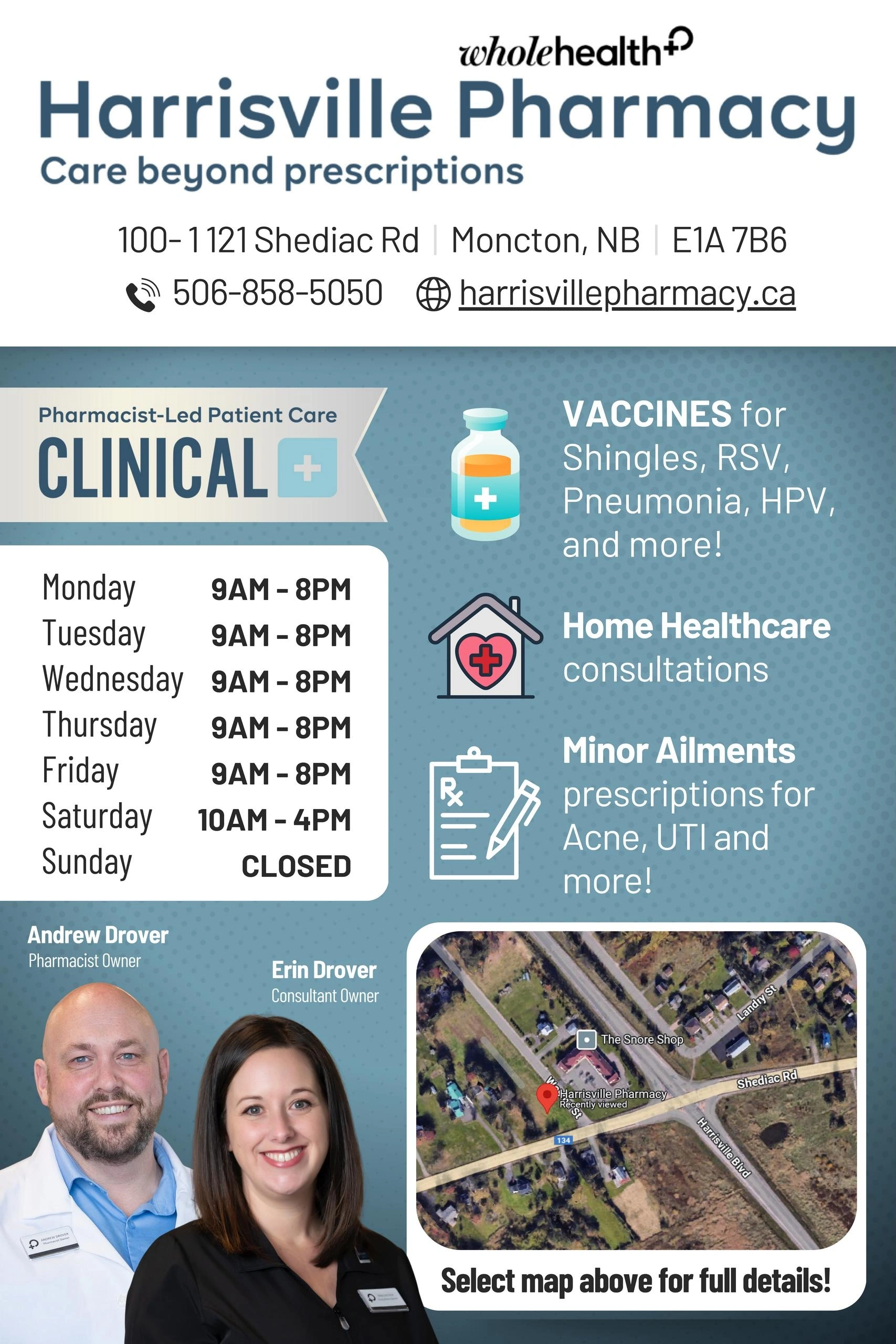 Wholehealth Pharmacy flyer page 1