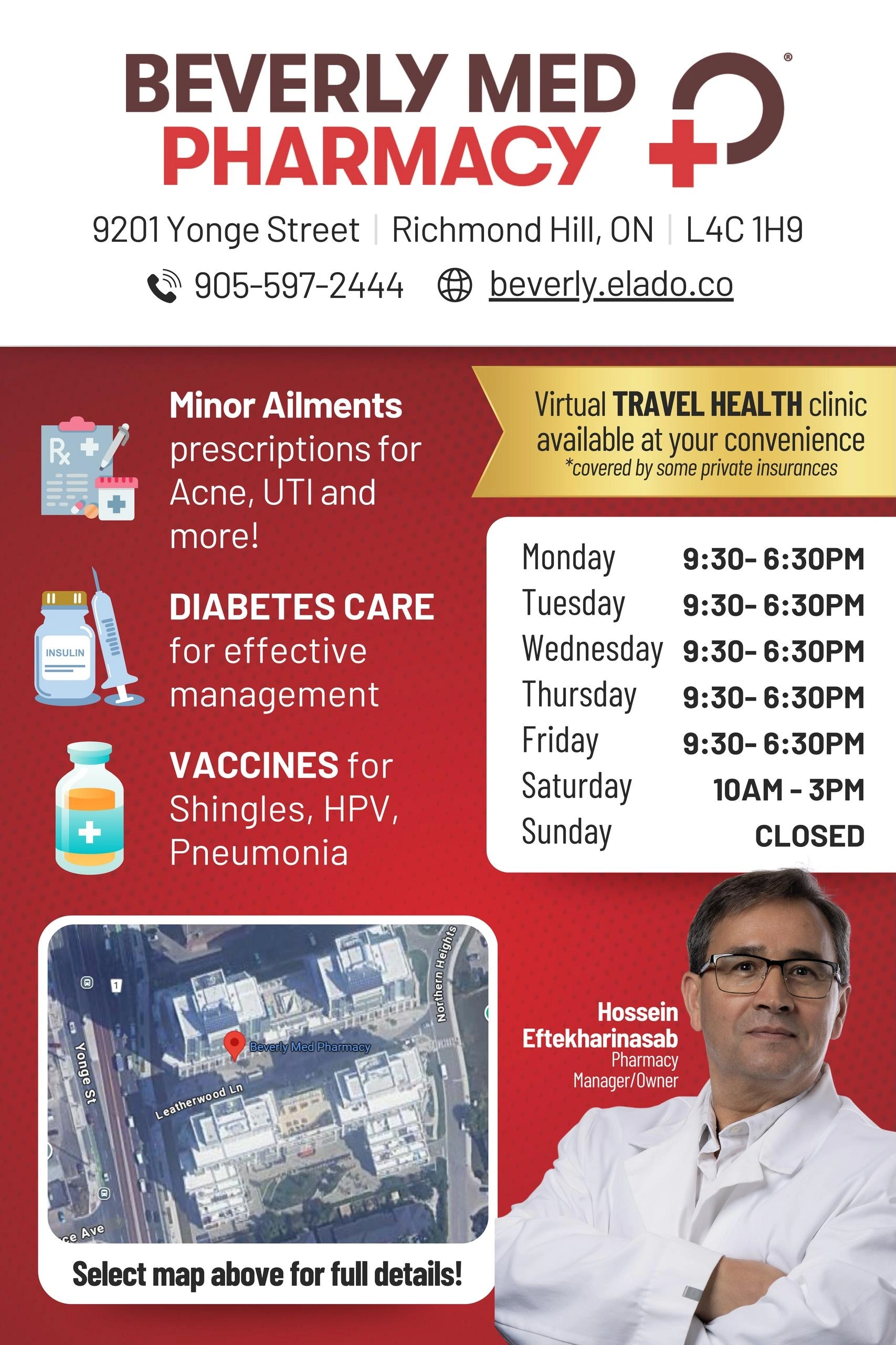 Wholehealth Pharmacy flyer page 1