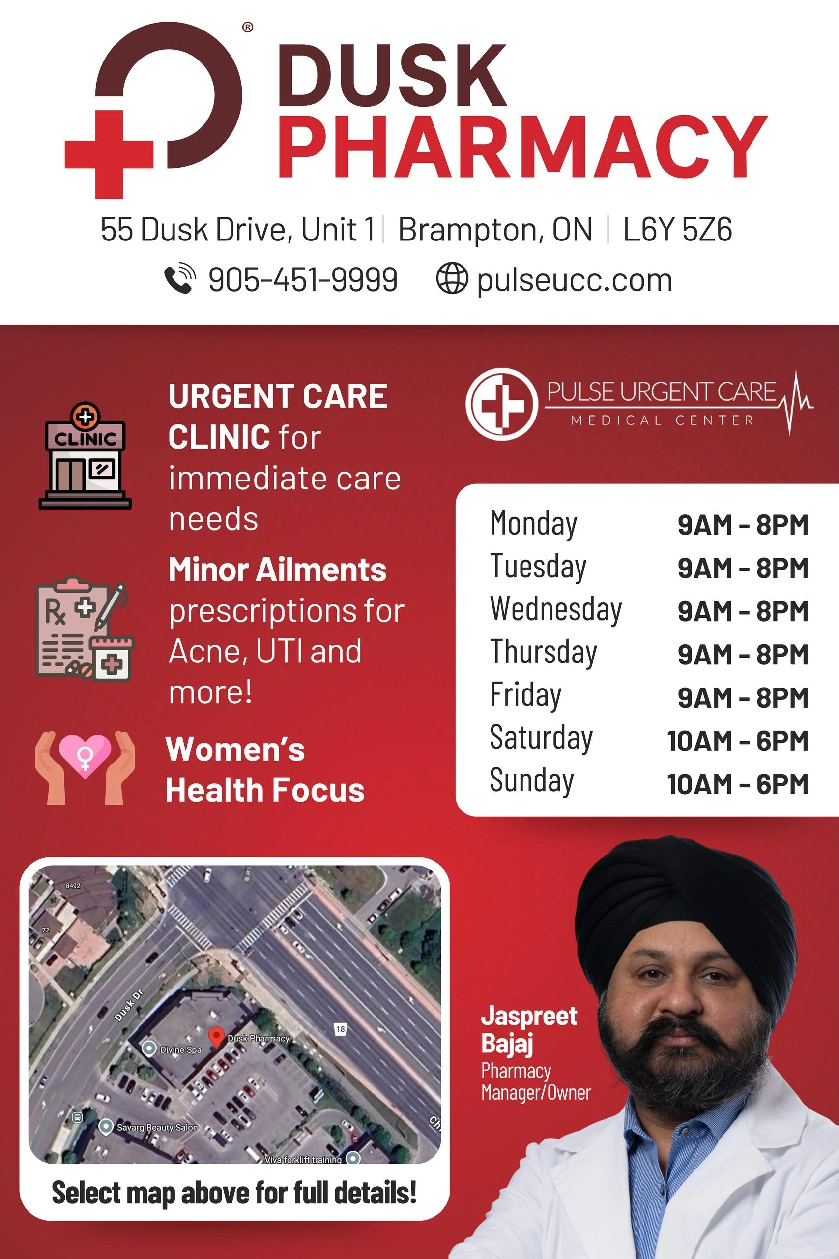 Wholehealth Pharmacy flyer page 1