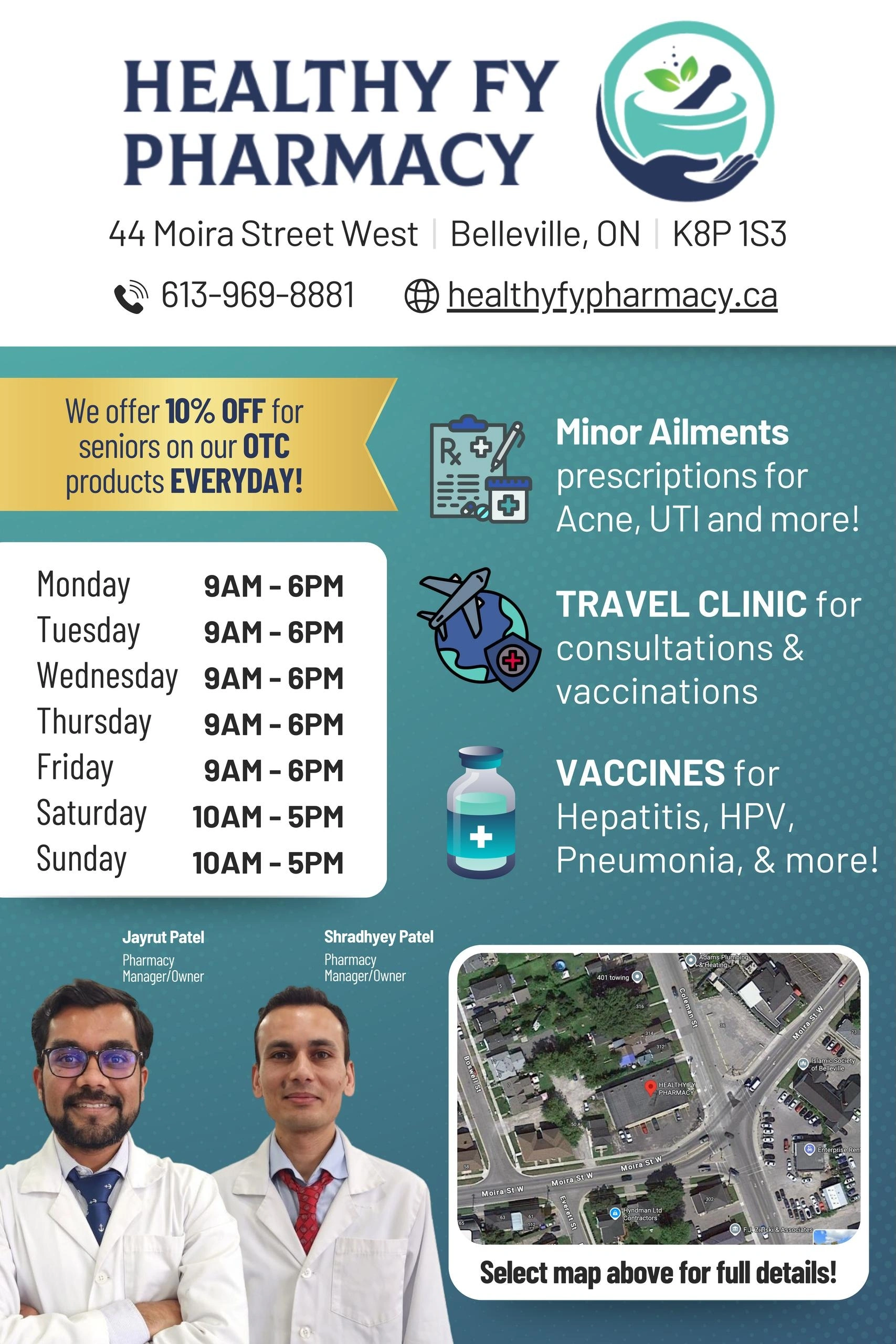 Wholehealth Pharmacy flyer page 1