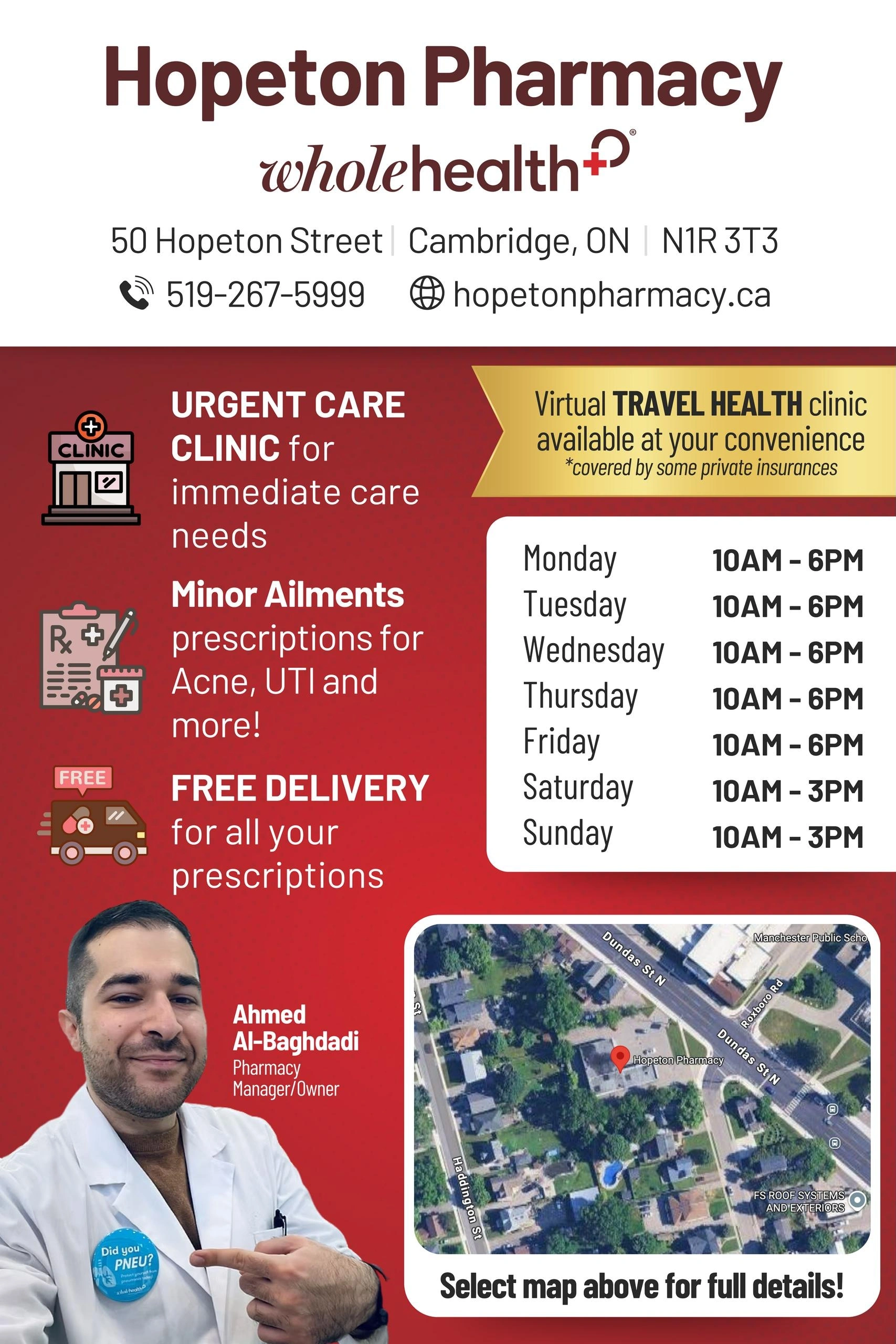 Wholehealth Pharmacy flyer page 1