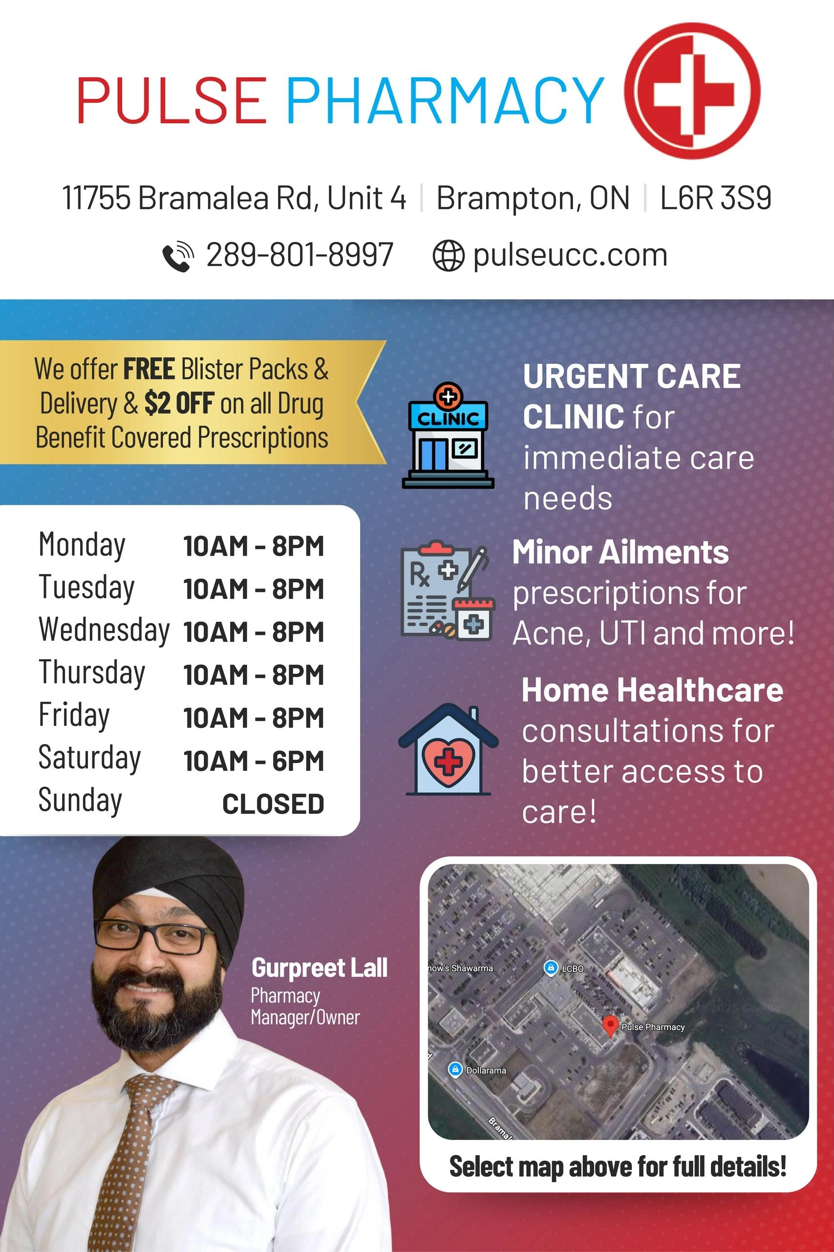 Wholehealth Pharmacy flyer page 1