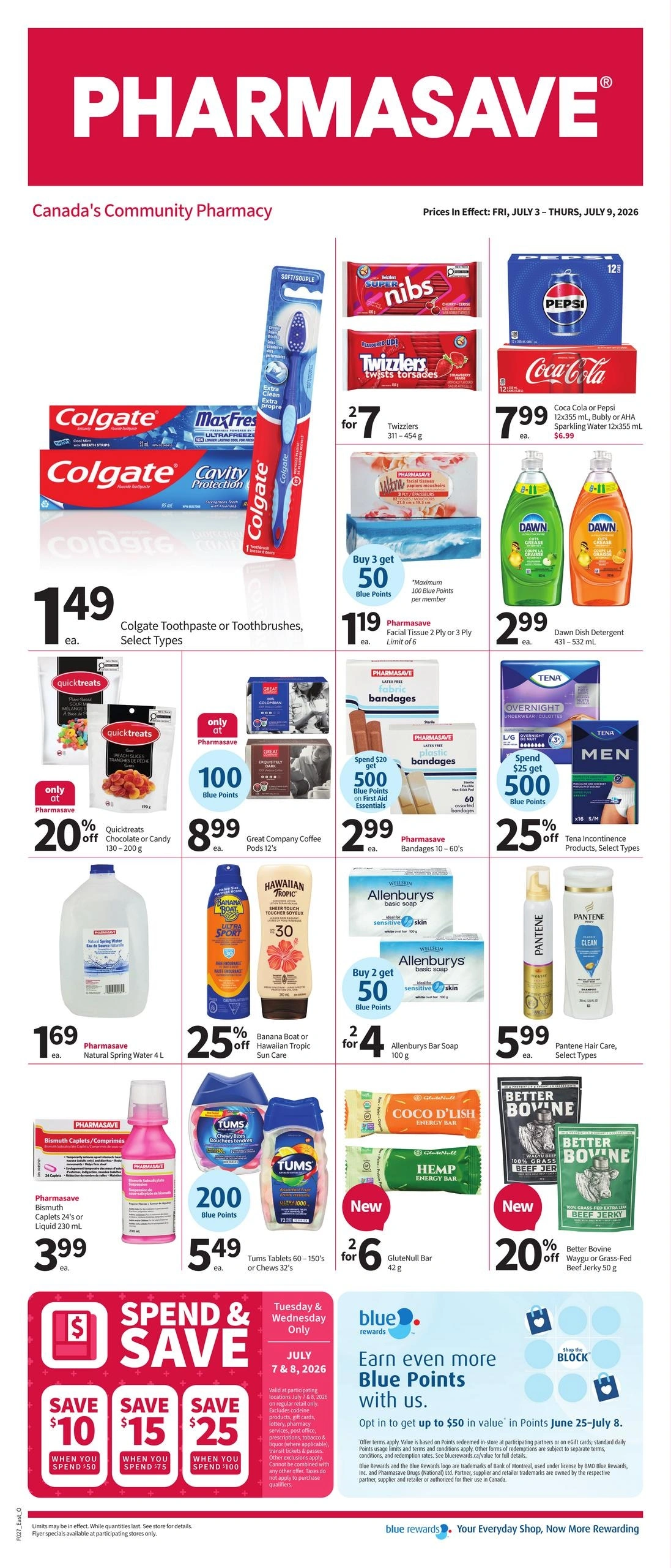 Pharmasave flyer page 1