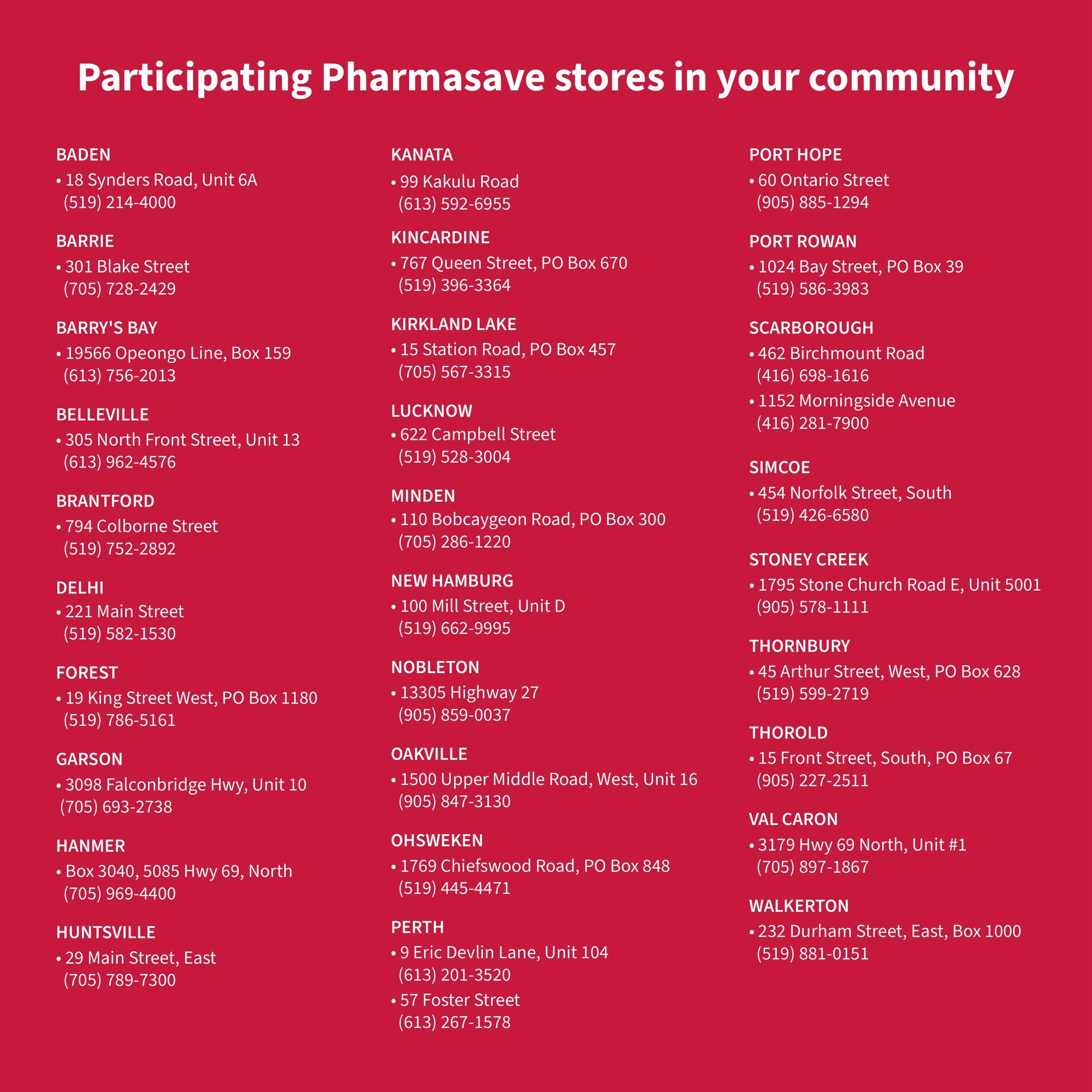 Pharmasave flyer page 11