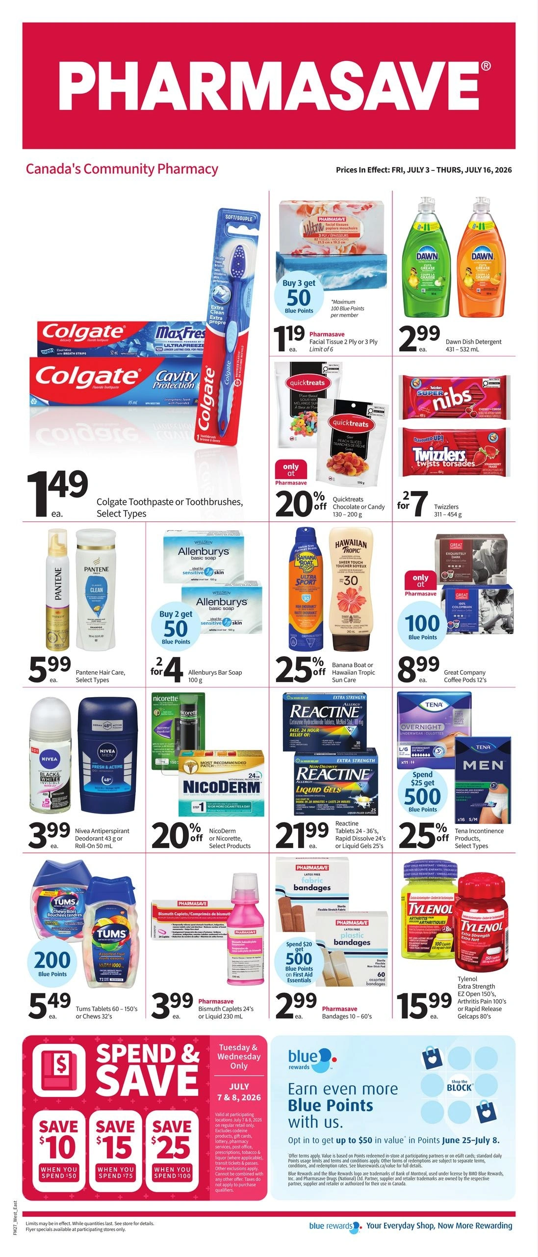 Pharmasave flyer page 1