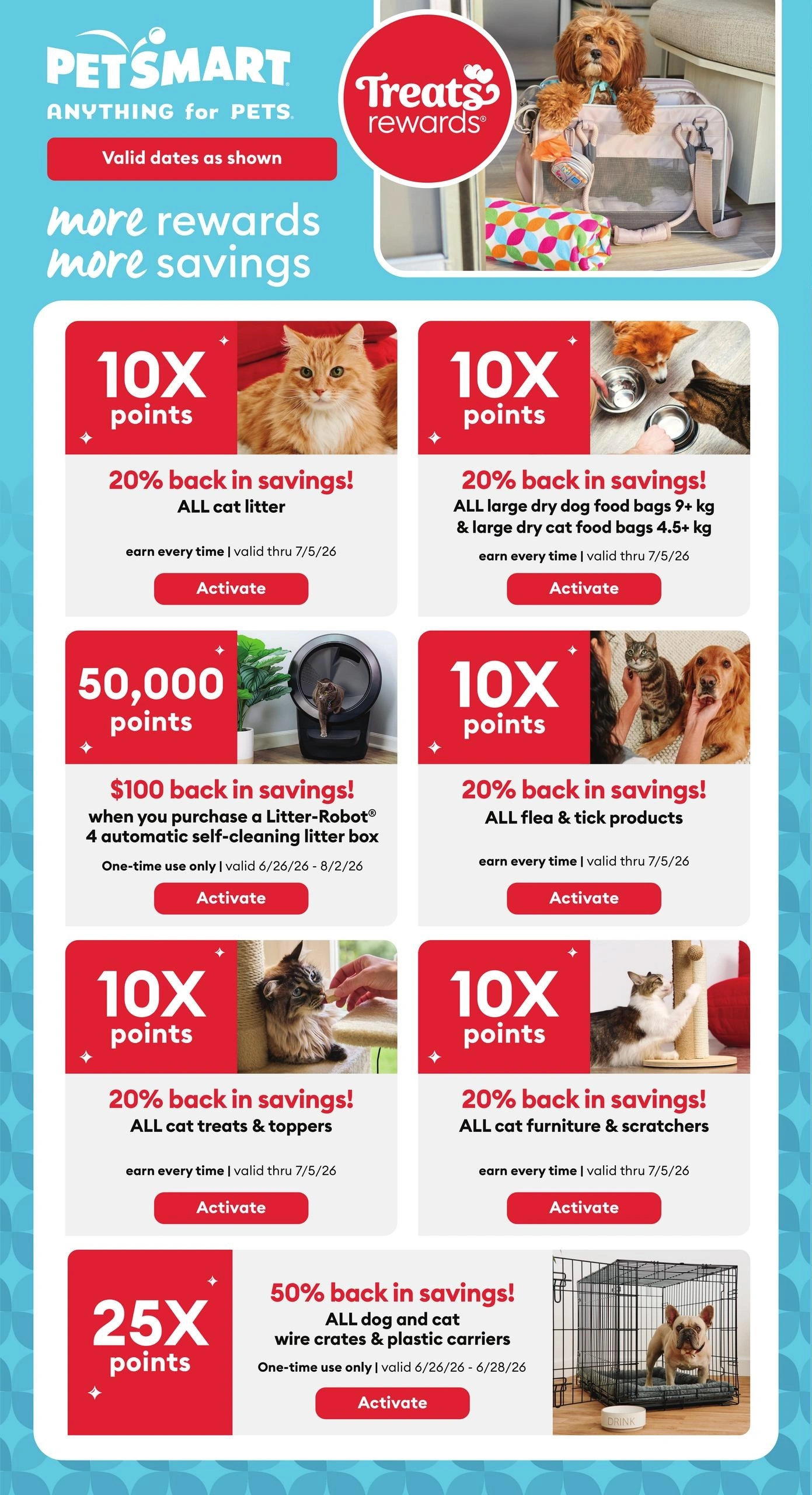 PetSmart flyer page 1