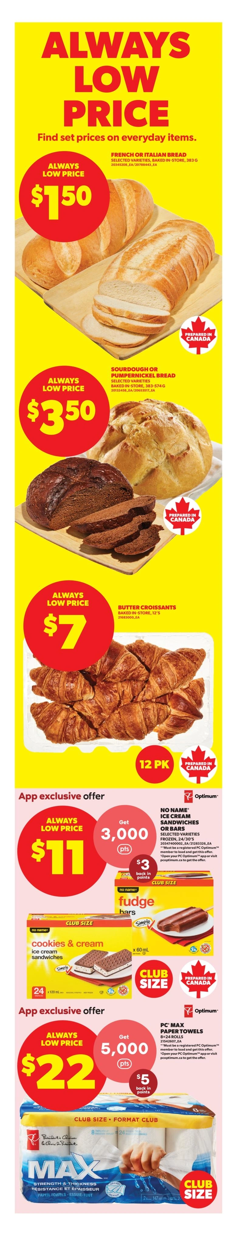 Real Canadian Superstore flyer page 1