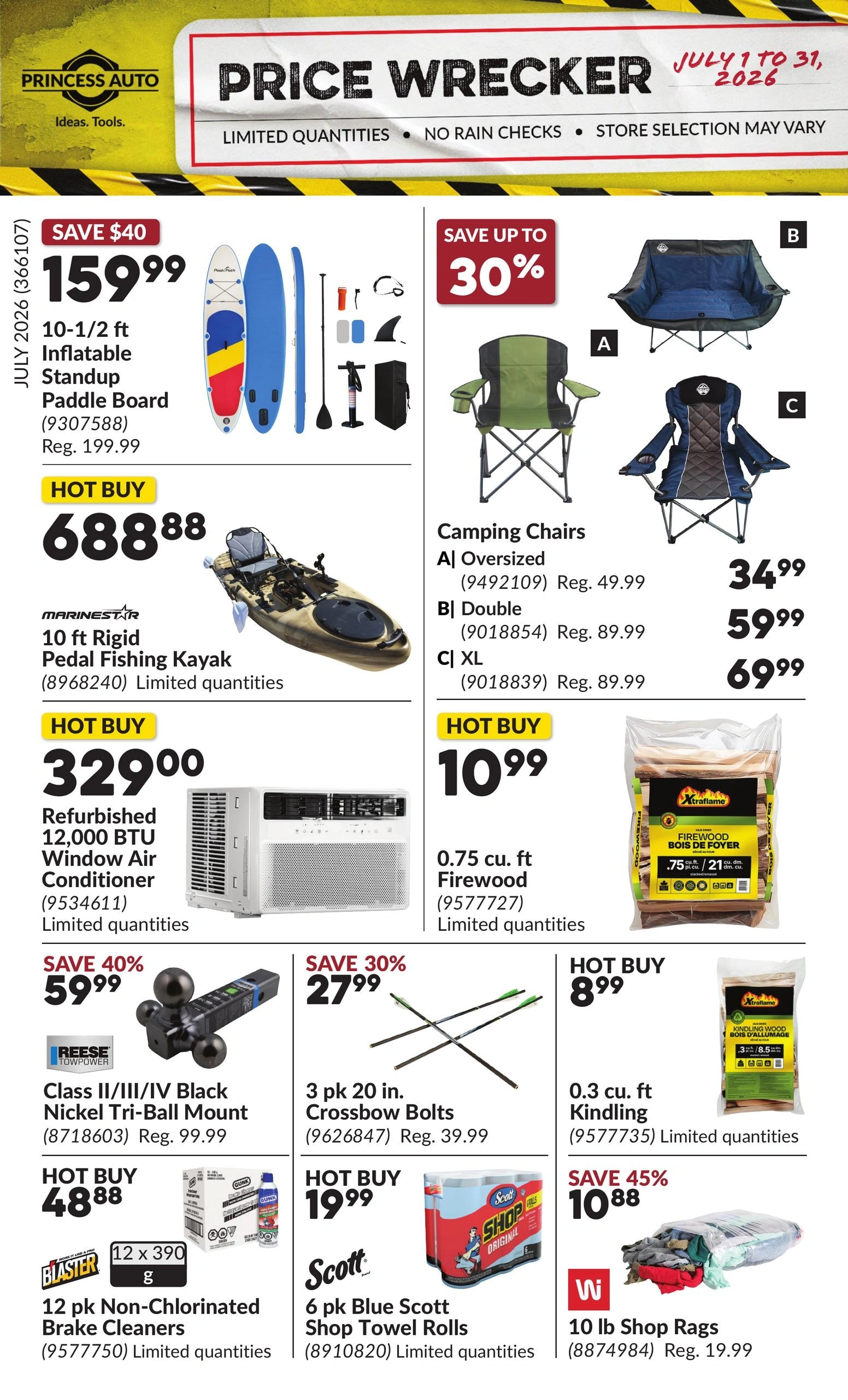 Princess Auto flyer page 1