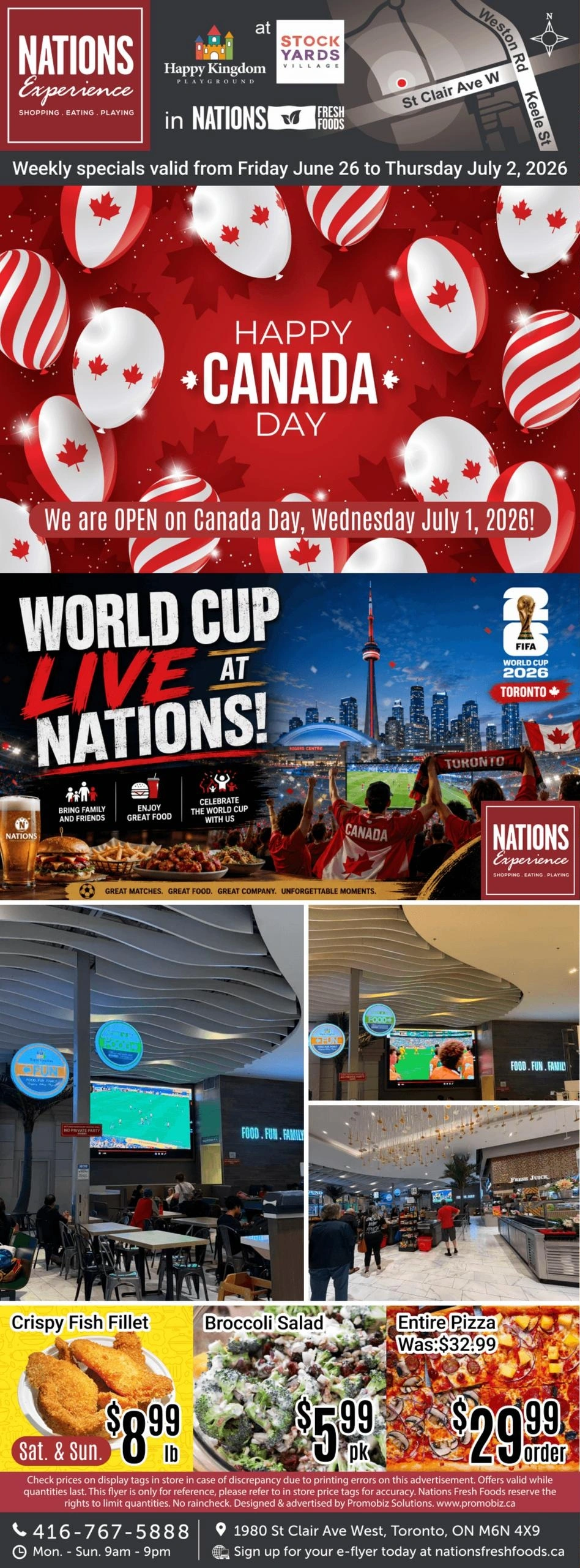 Nations Fresh Foods flyer page 1