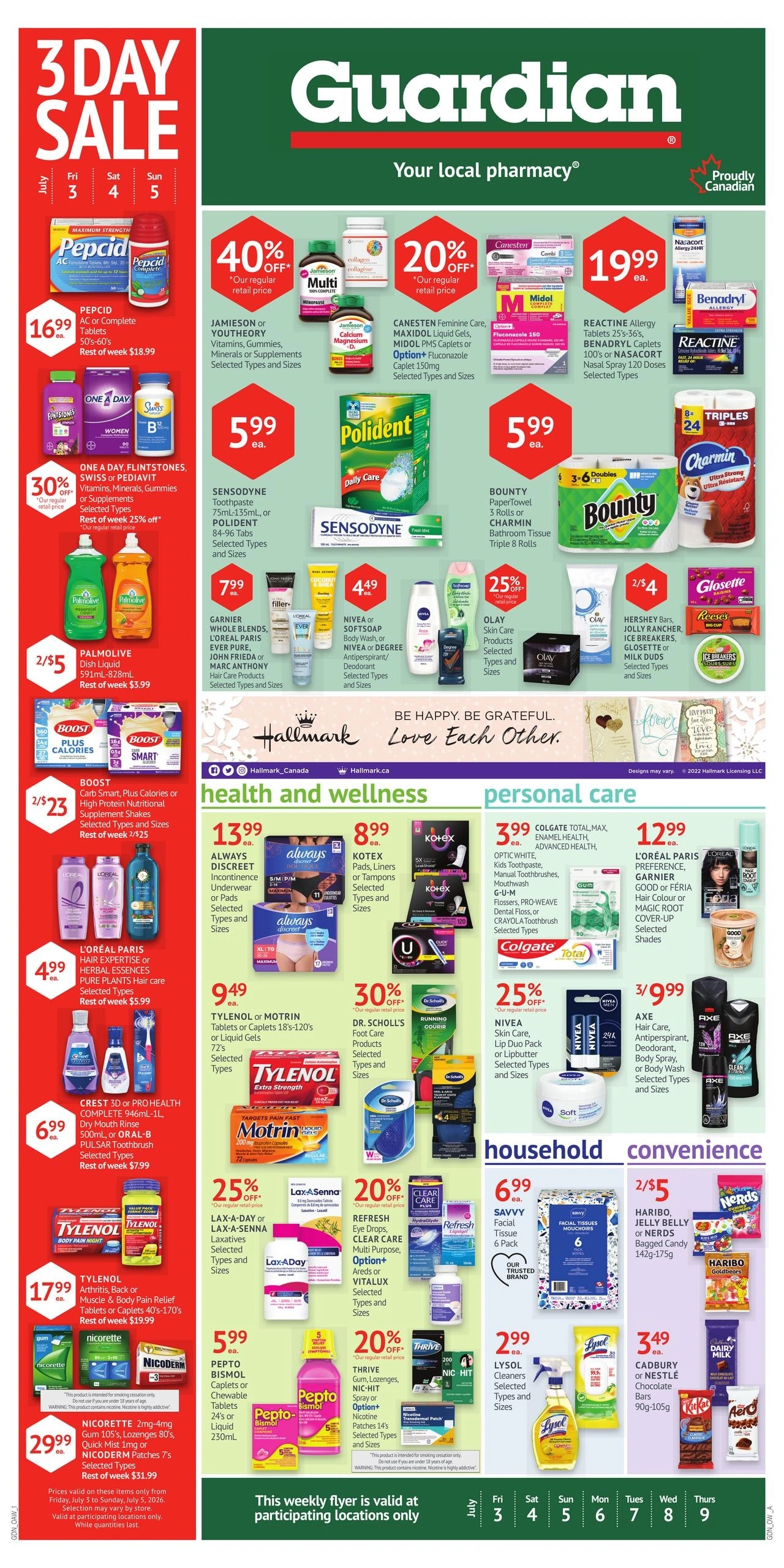 Guardian flyer page 1