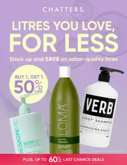 Chatters Salon Flyer