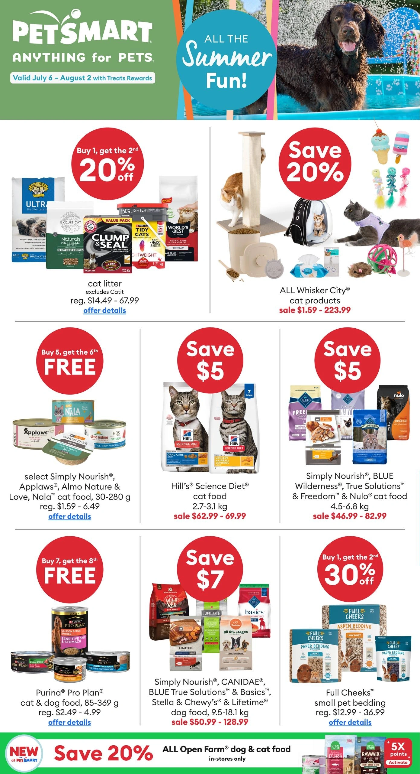 PetSmart flyer page 1