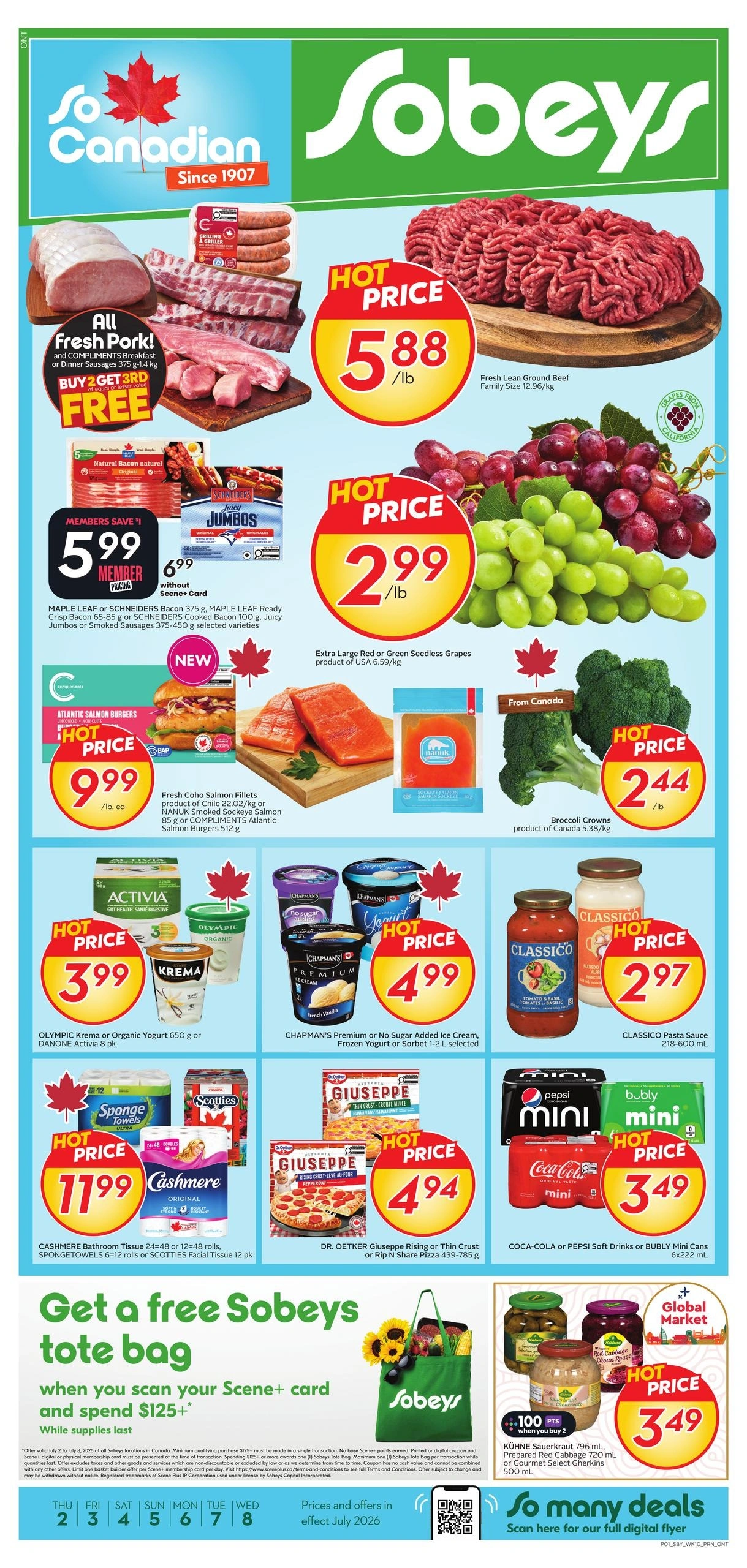 Sobeys flyer page 1