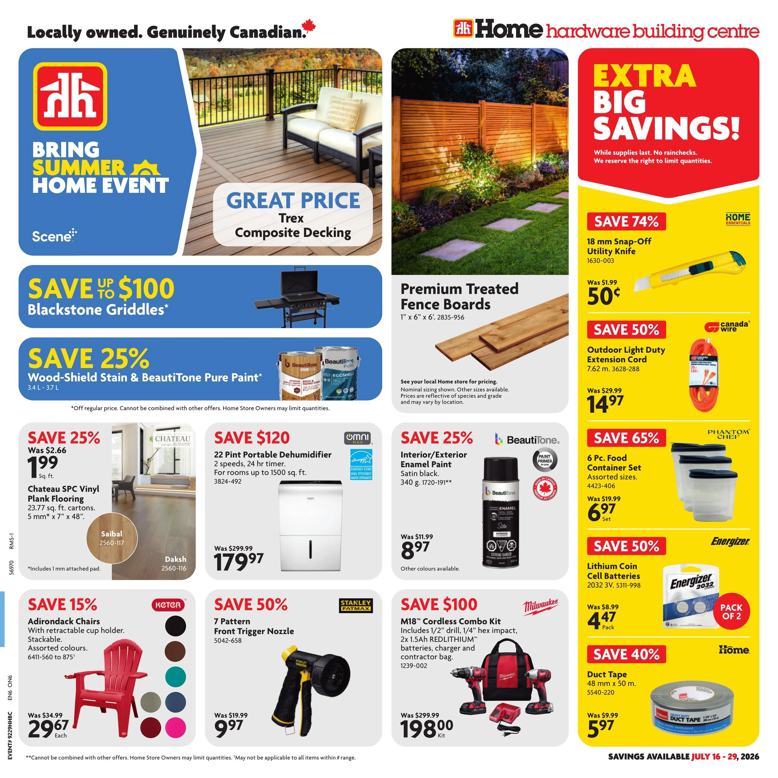 Home Hardware flyer page 1