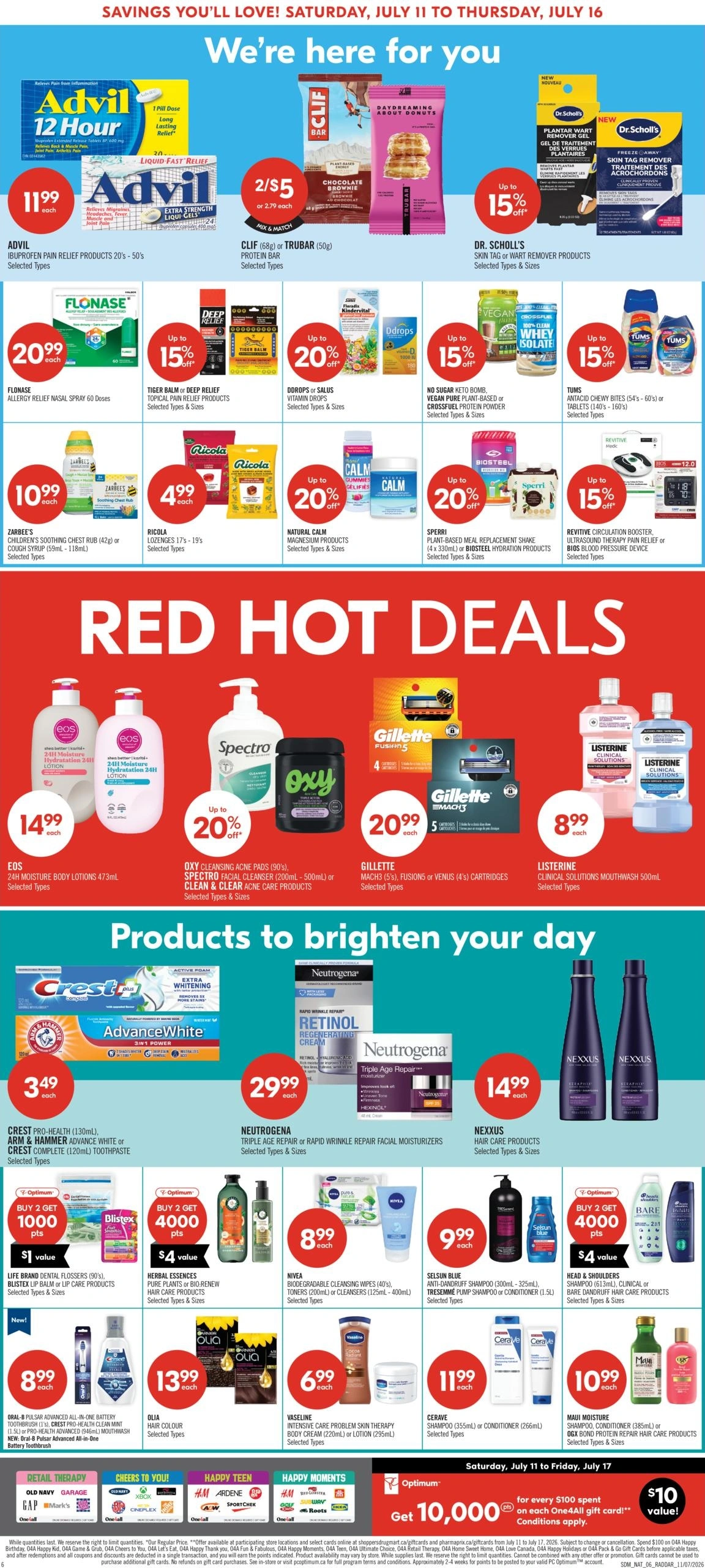 Shoppers Drug Mart flyer page 10